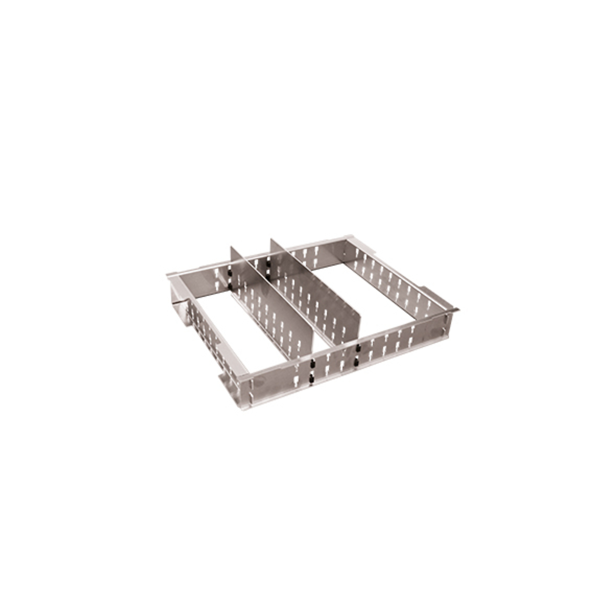 L-Boxx Baseline Tool Box Divider Set — Aluminum, 3 Compartments, Model# 1000010151